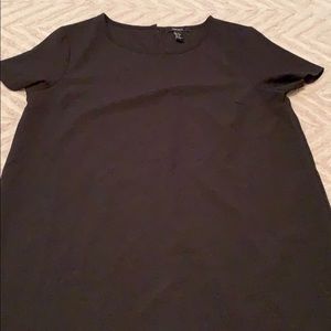 Forever 21 Black T-shirt Dress